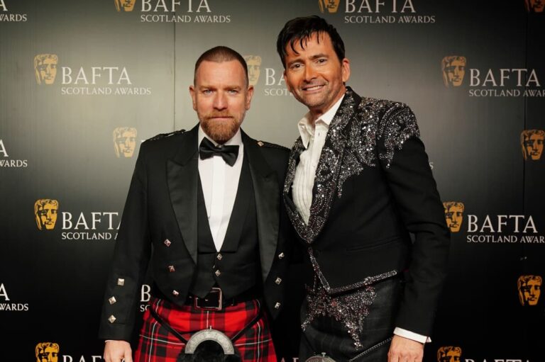 Ewan McGregor pays tribute to ‘inspiring’ uncle after collecting Bafta award