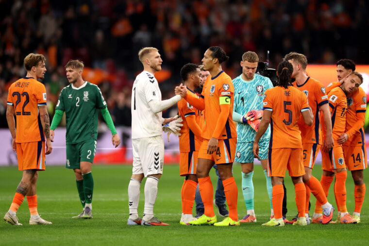 Koeman’s Oranje complete unbeaten campaign with controlled victory over Lithuania