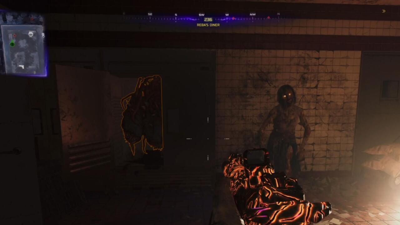 Abomination Carcass part in the diner's freezer