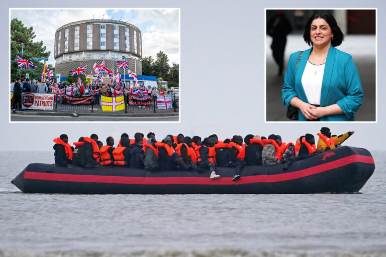 Moment raging Home Sec blasts ‘I’m the one who’s called a f***ing p***’ in blazing row over migrants in Commons